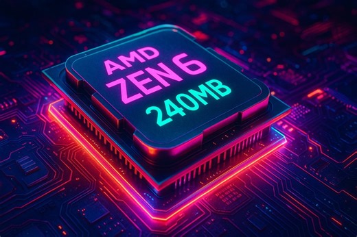 AMD's next-gen Zen 6 gaming CPU rumors: 12C/24T with huge 240MB of 2-Hi X3D cache is possible