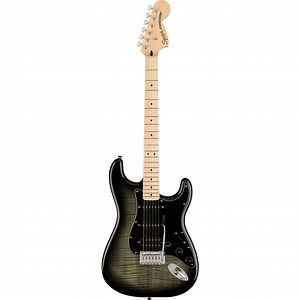 Squier Affinity Series Stratocaster FMT HSS MN Black Burst favorabl...