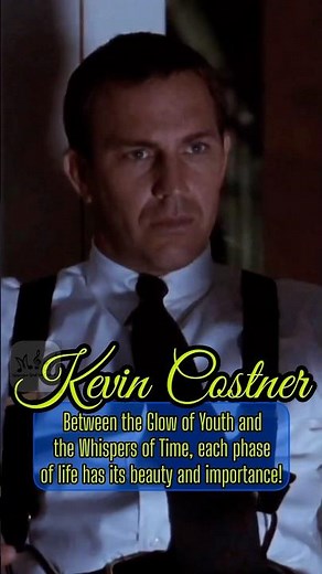 Kevin Costner Between the Glow of Youth and the Whispers of Time! #hollywood #celebrity #cannes