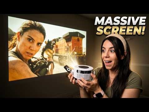 Turn Any Wall Into a Movie Theater With This Projector