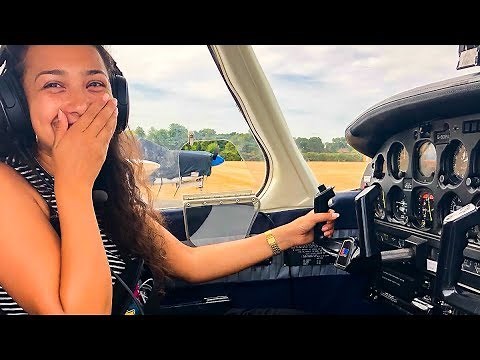 DEPARTING JERSEY AIRPORT STUNNING VIEWS!