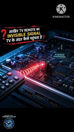 How Does a TV Remote Actually Work? 🤔📺”