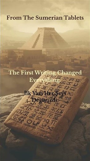 The First Writing Changed Everything | From The Sumerian Tablets