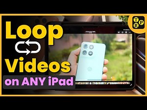 How to Loop iPad Videos and Stop Playing iPad Videos on Loop? Loop a Video on iPad FREE (Easy)