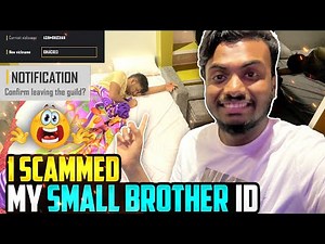 Prank On My Small Brother & Deleting Assassins Army Guild 😱 Prank Gone Wrong 💔 - Garena Free Fire