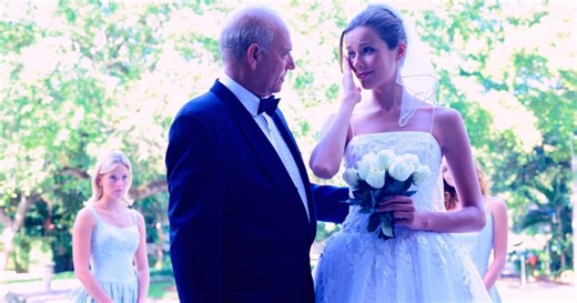 Bride missing late dad on her wedding day feels his heartbeat for the first time in 10 years