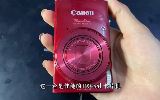 佳能IXUS 190 CCD 卡片机拍摄 质感绝了 我觉得买得值