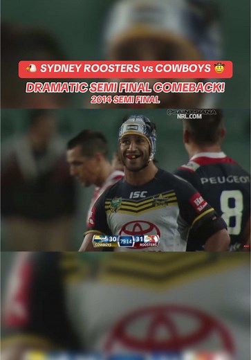 2014 NRL Semi Final: Sydney Roosters vs Cowboys Highlights
