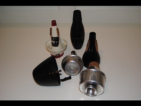 Comparison: 6 Different Type of Trumpet Mutes