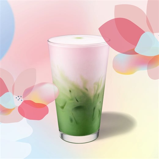 8.5K views · 421 reactions | Matcha in full bloom. ​ Discover the all-new Iced Strawberry Dream Pure Matcha Latte and savor its slightly sweet strawberry foam.​ #DreamBeyond | Starbucks Philippines | Facebook