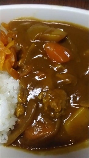 バーモントカレーを久々に作りました。これなら私も食べれます