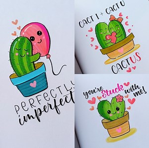 The Cutest Love Notes ! 🌵❤️ | Simple