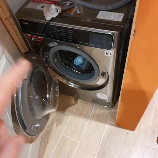 Move a washing machine easily #diy #moving #moveheavythings #washingma...
