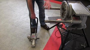 Step-by-step instructions for getting your RIDGID 916 roll groover mounted on the 300 power drive. Learn more at www.RIDGID.com #RIDGID #RIDGIDfareast #RIDGIDtools | RIDGID Asia | Facebook