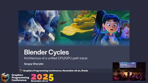 [GPC 2025]Blender Cycles: architecture of a unified CPU/GPU path tracer