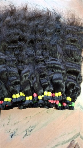 Virgin Human Hair Extensions | Unprocessed Soft & Smooth | Braiding Hair for Women - Etsy UK