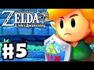 The Legend of Zelda: Link's Awakening - Gameplay Part 5 - Catfish's Maw! (Nintendo Switch)