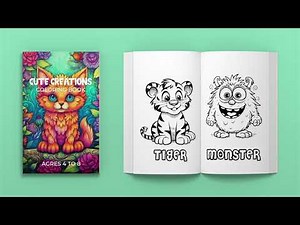 How to Create an Amazon KDP-Ready Coloring Book with Canva and MidJourney