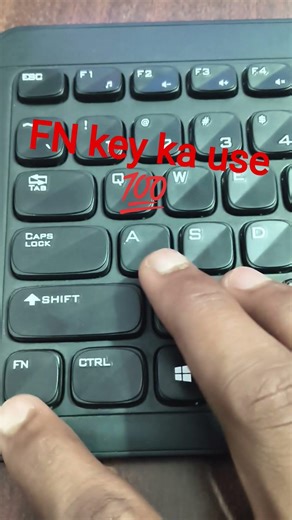 FN KEY KA USE KEYBOARD MEIN JO FM KI HAI USKA USE KYA HAI ☑️