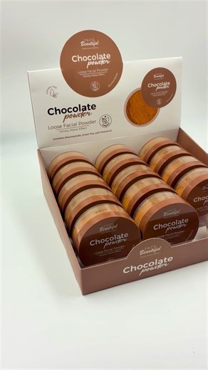 video b2b loose powder chocolate