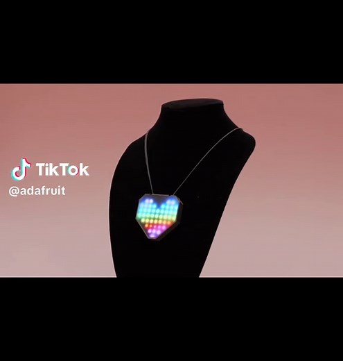 Crea una matriz LED NeoPixel en forma de corazón