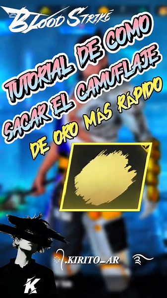 Tutorial para Sacar el Camuflaje de Oro Rápido