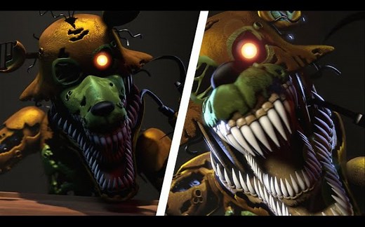 [SFM FNaF]扭曲foxy回收＋跳杀