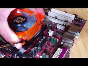 CPU-Lüfter anschließen - Computer Anleitung zum Lüfter einbauen