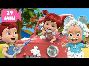 Car Wash Song | Nursery Rhymes for Kids