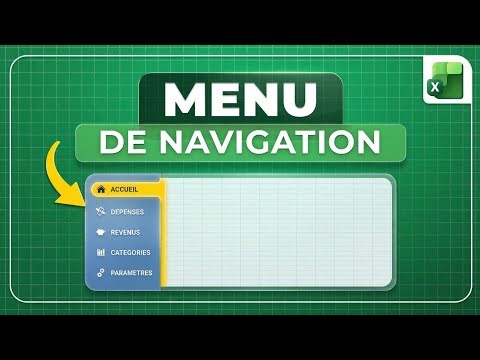 Créer un Menu de Navigation Excel qui Fait la Différence