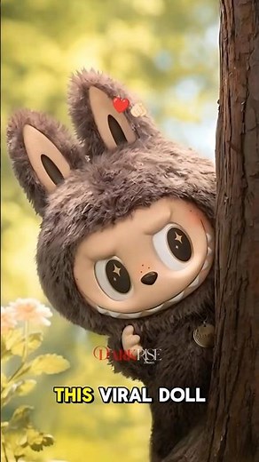 LABUBA DOLL: The Creepy Truth Behind the Viral Toy 😱🧸 #shorts #darkmystery #darkrise #labubu #short
