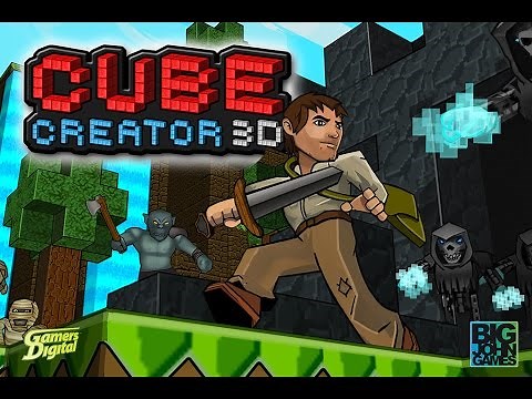 Cube Creator 3D (3DS eShop) - Survival Mode First Look