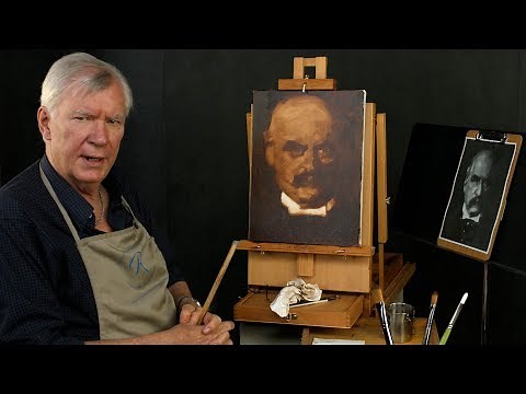 TRAILER | Reilly Method Head Drawing: Unit 4 – Underpainting Demonstration with Mark Westermoe