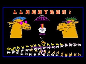 Llamatron 2112 - Amiga Game (Jeff Minter / Llamasoft)