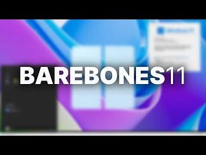 The 1.29 GB Windows 11 ISO? - Barebones 11