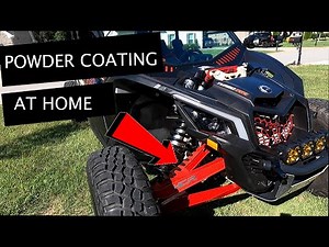 Powder Coating At Home - Illusion Red Prismatic Powders