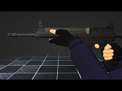 AR57 Reload Animation (08/30/23) | Blender