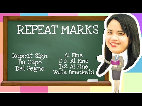 REPEAT MARKS in MUSIC