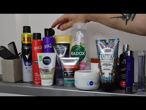 ASMR | Geezer Describes his Toiletry Collection | Soft Spoken Show & Tell With Deep Voice & Tingles