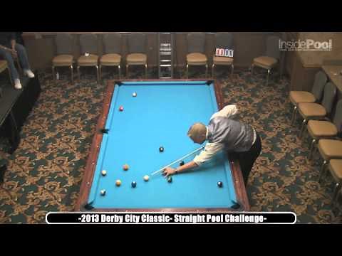 Ralph Eckert Straight Pool 14.1 high run 2013 Derby City Classic