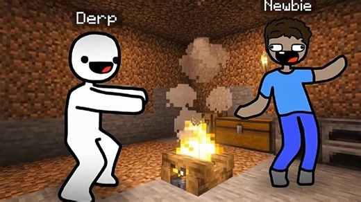 你和朋友在新世界的第一晚 #我的世界 #MC #MC不灭