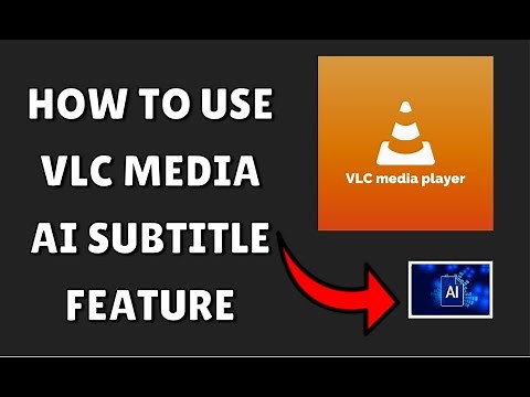 How to use VLC MEDIA AI subtitle feature ( TUTORIAL )