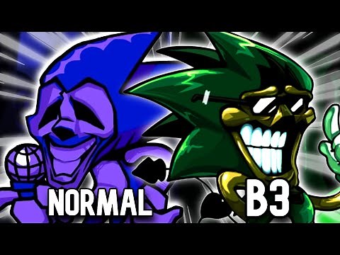 B3 3X3 Remixed! | Friday Night Funkin - VS Sonic.Exe 2.0 - FNF MOD