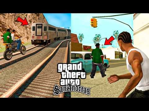 What happens if you follow Big Smoke after failing the train mission in GTA San Andreas!