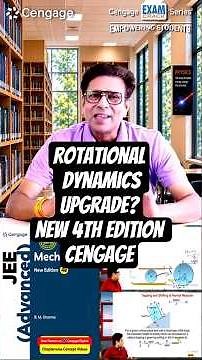 Mechanics II Cengage JEE Advanced Book Features Explained by B.M Sharma Sir | New 4th Edition