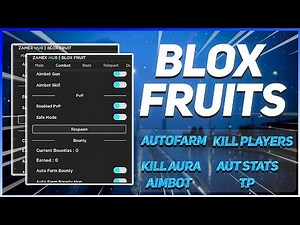 Roblox Blox Fruits Script Autofarm | Teleports + Kill Aura + All Farm Hack! (Pastebin Gui)