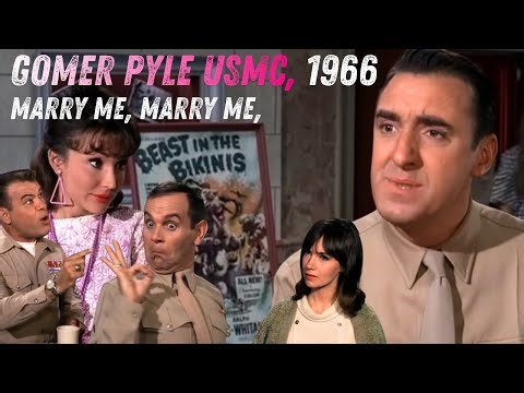 Jim Nabors, Full Episode, Marry Me, Marry Me, Gomer Pyle, USMC, 1966