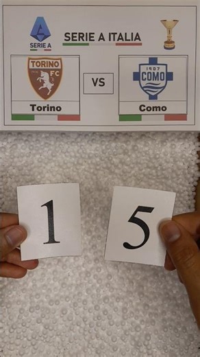 Serie A: Torino vs Como score result (1-5) #seriea #torino #como