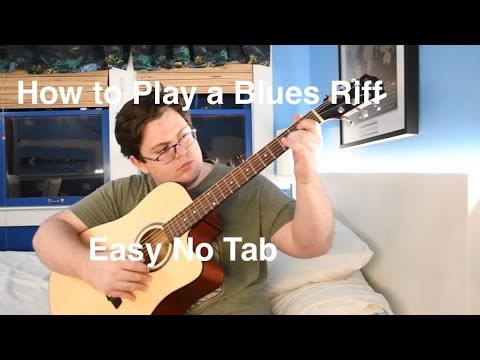How to Play a Blues Riff in Less than 2 Minutes