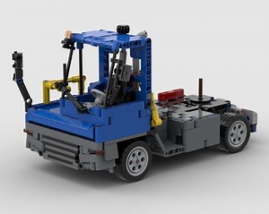 LEGO MOC-214185 container terminal tractor  in 1:21| Terberg YT 193 (Technic 2025)